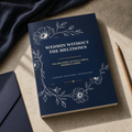 Wedmin Without The Meltdown - Moonlit Garden Edition A5 softcover wedding workbook mockup