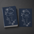 Moonlit Garden Wedding Menus – Pack of 20