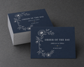 Moonlit Garden Order of the Day Cards – Pack of 20