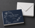 Moonlit Garden Save the Date Cards with Envelopes – Pack of 20